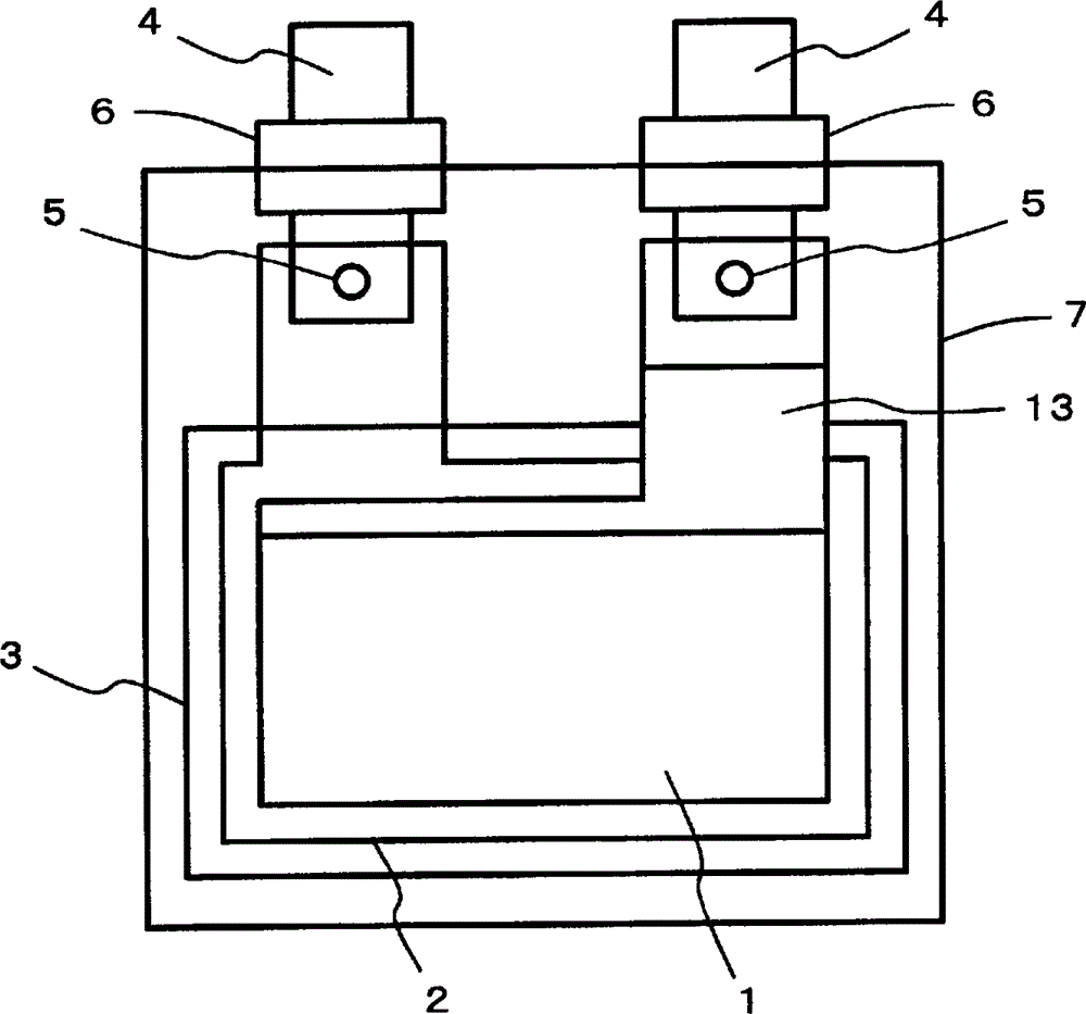 Secondary battery, method for producing the same, and thermally adhesive insulating film for secondary battery