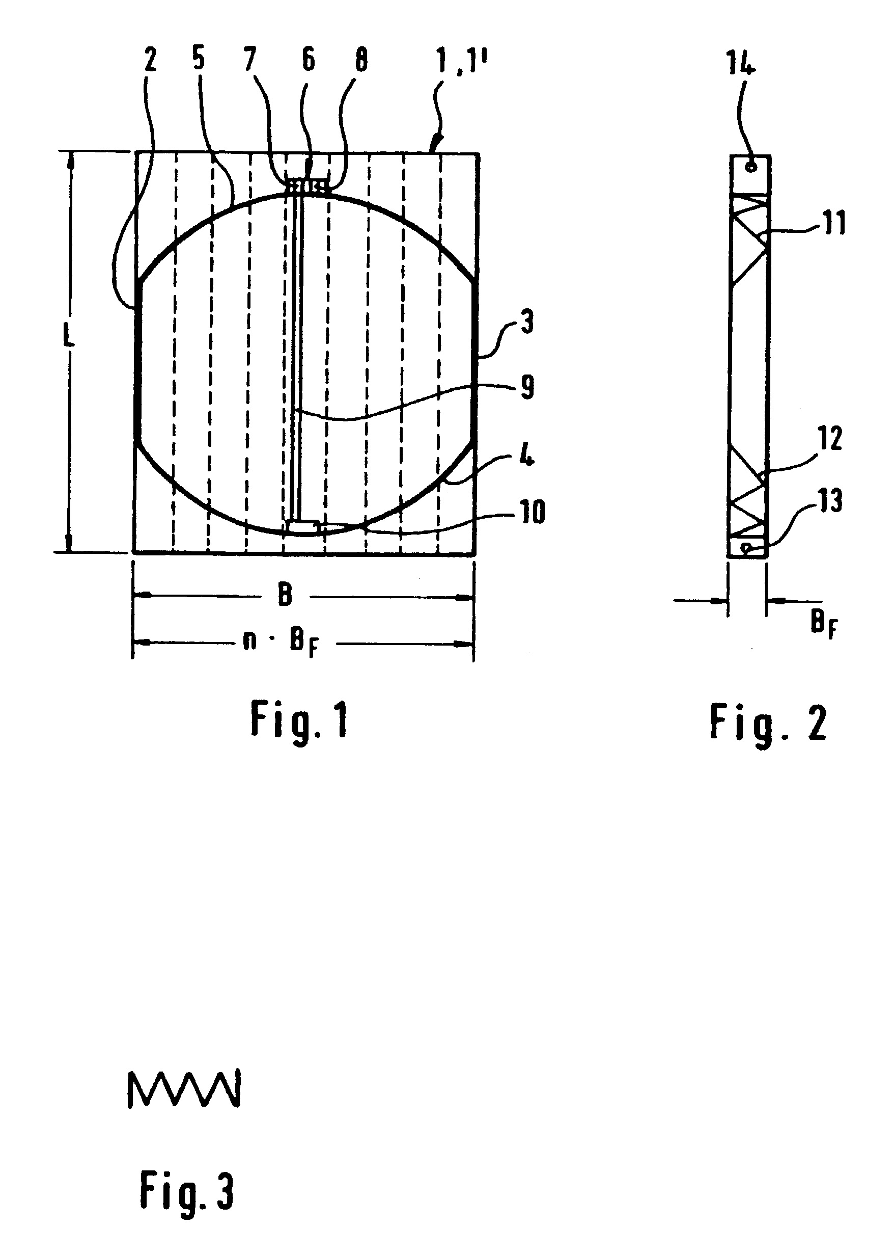 Disposable element for a device for carrying out a medical treatment using a liquid