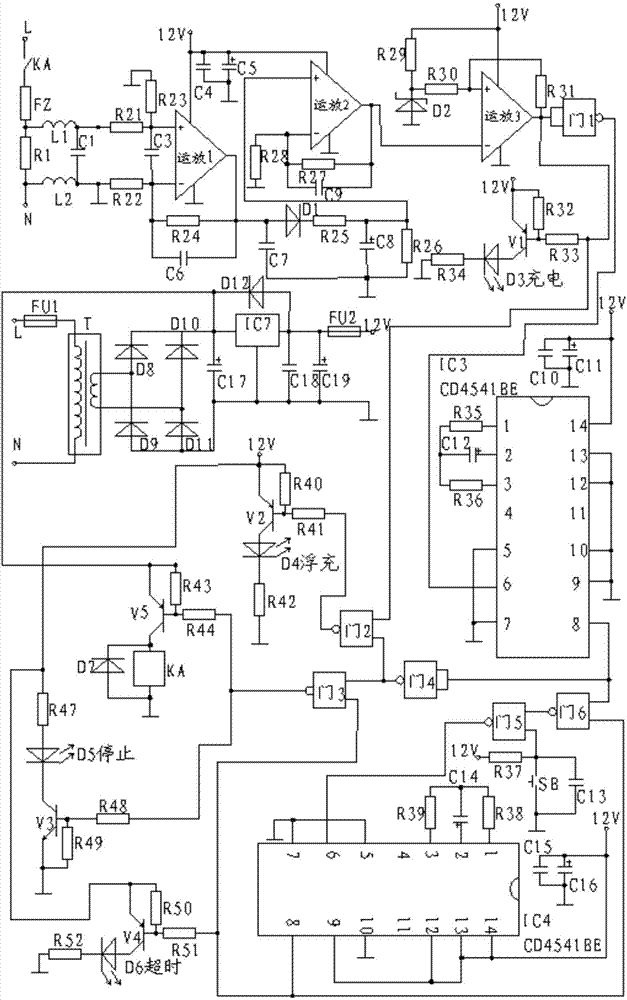 Fuzzy controller for charger for electric vehicle