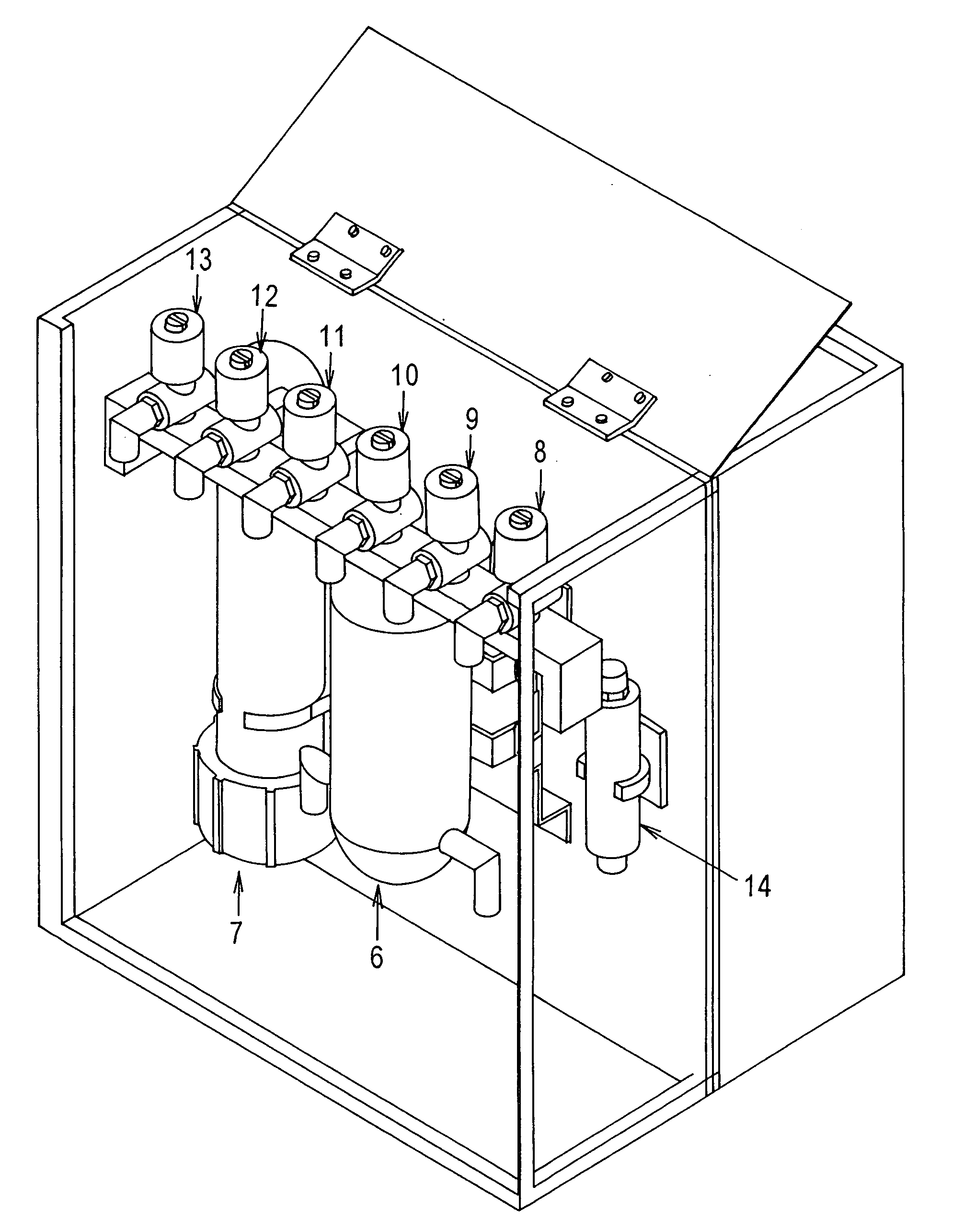 Improvised device for concentrating the aqueous solution and a pocess thereof