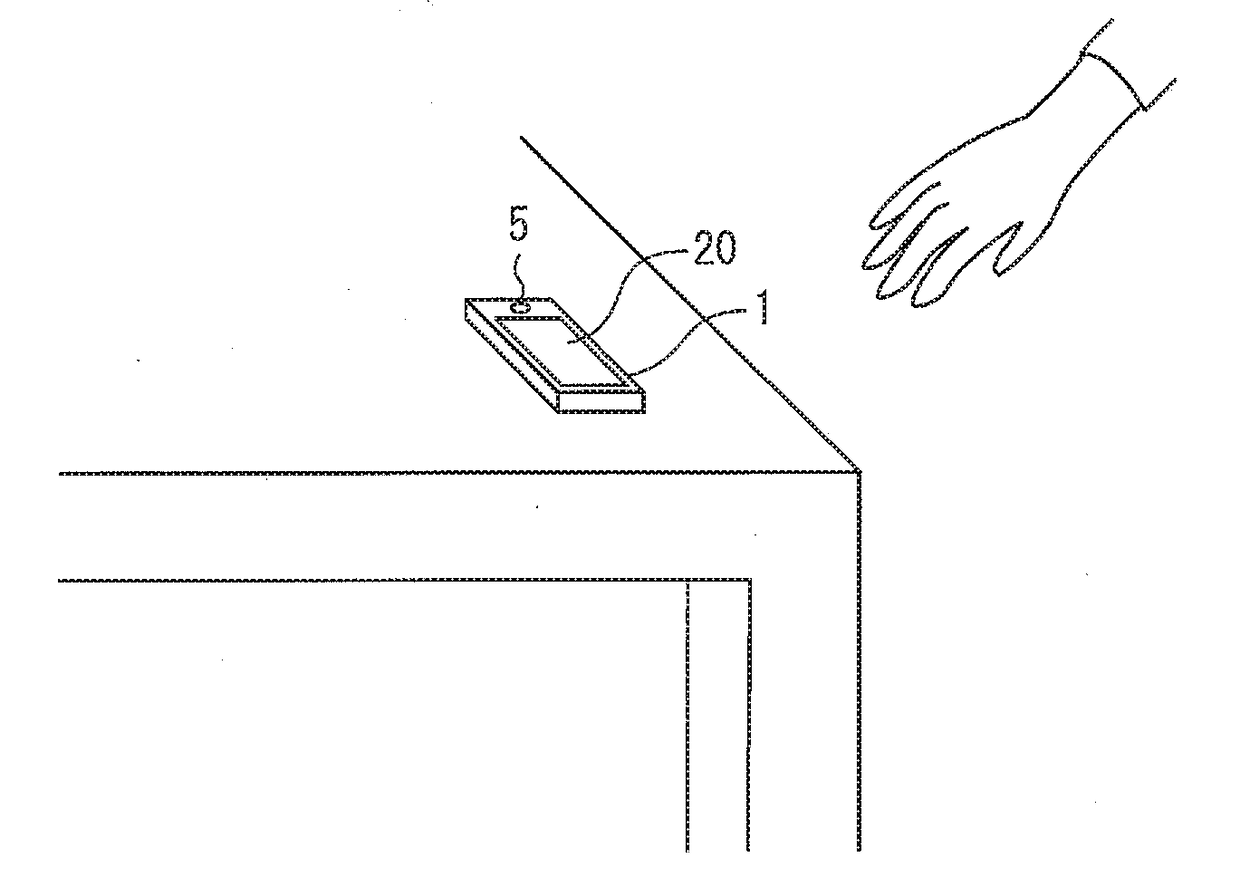 Portable terminal, and method for controlling portable terminal