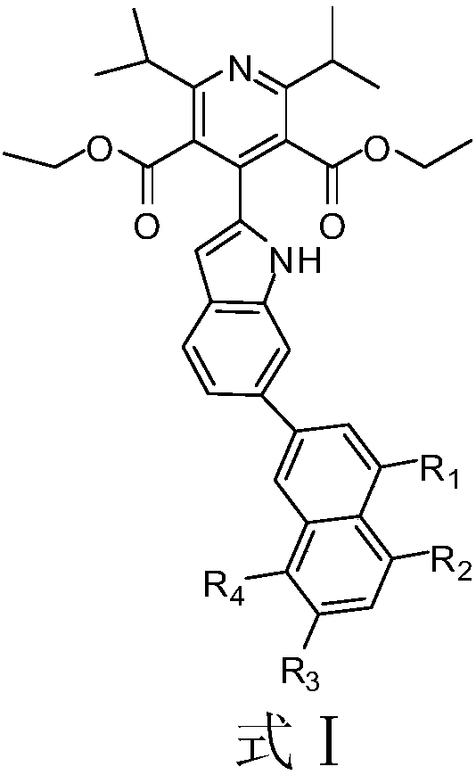 Indole derivative and application of indole derivative in diabetes mellitus