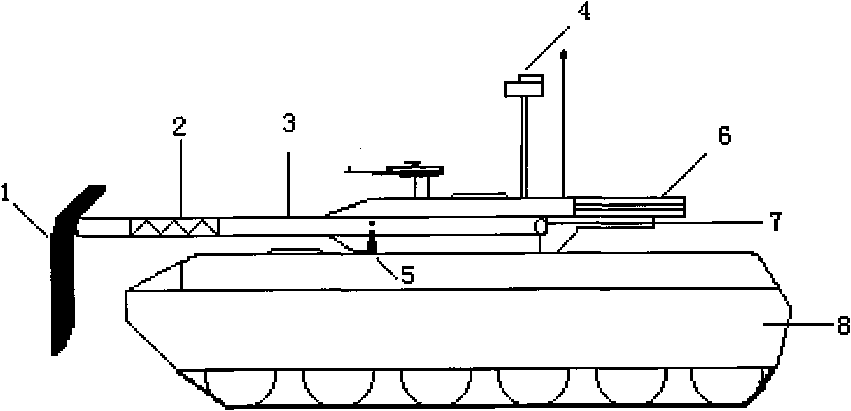 Rotary armored vehicle