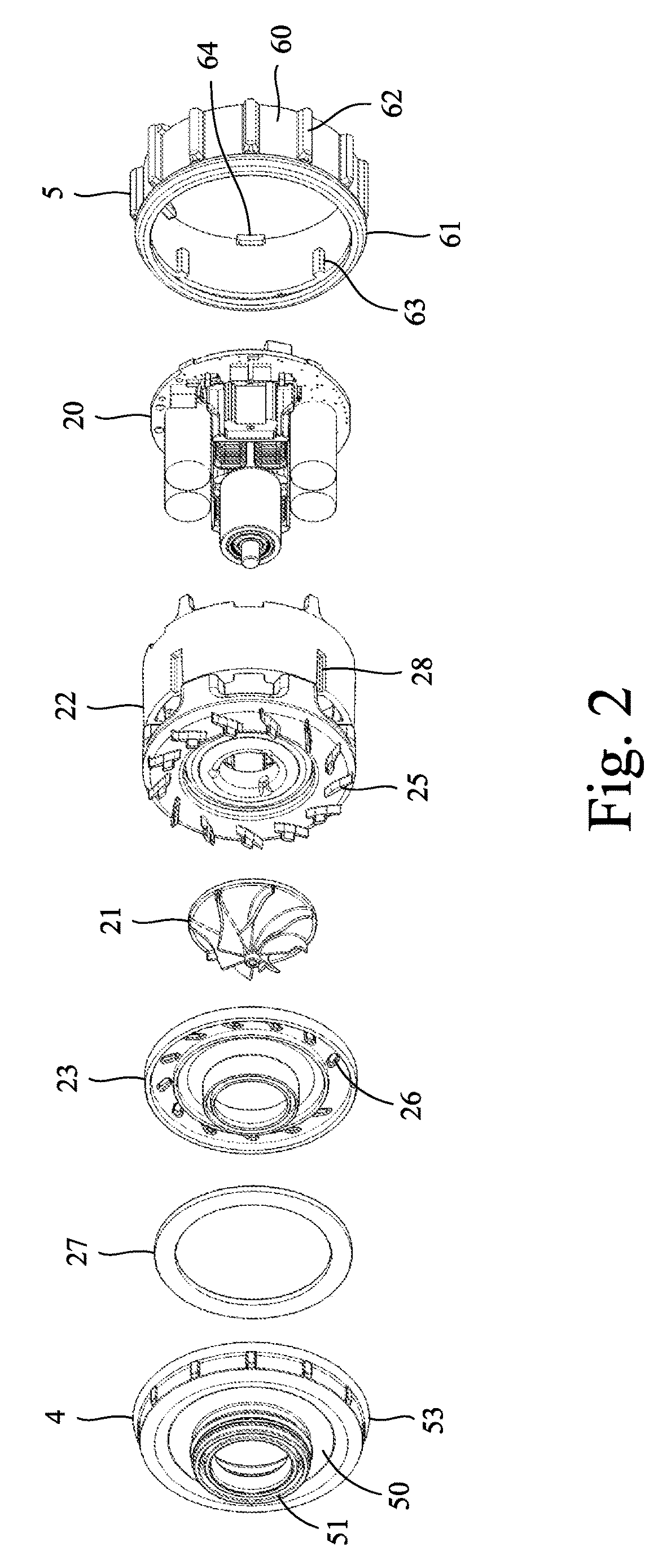 Compressor flow path