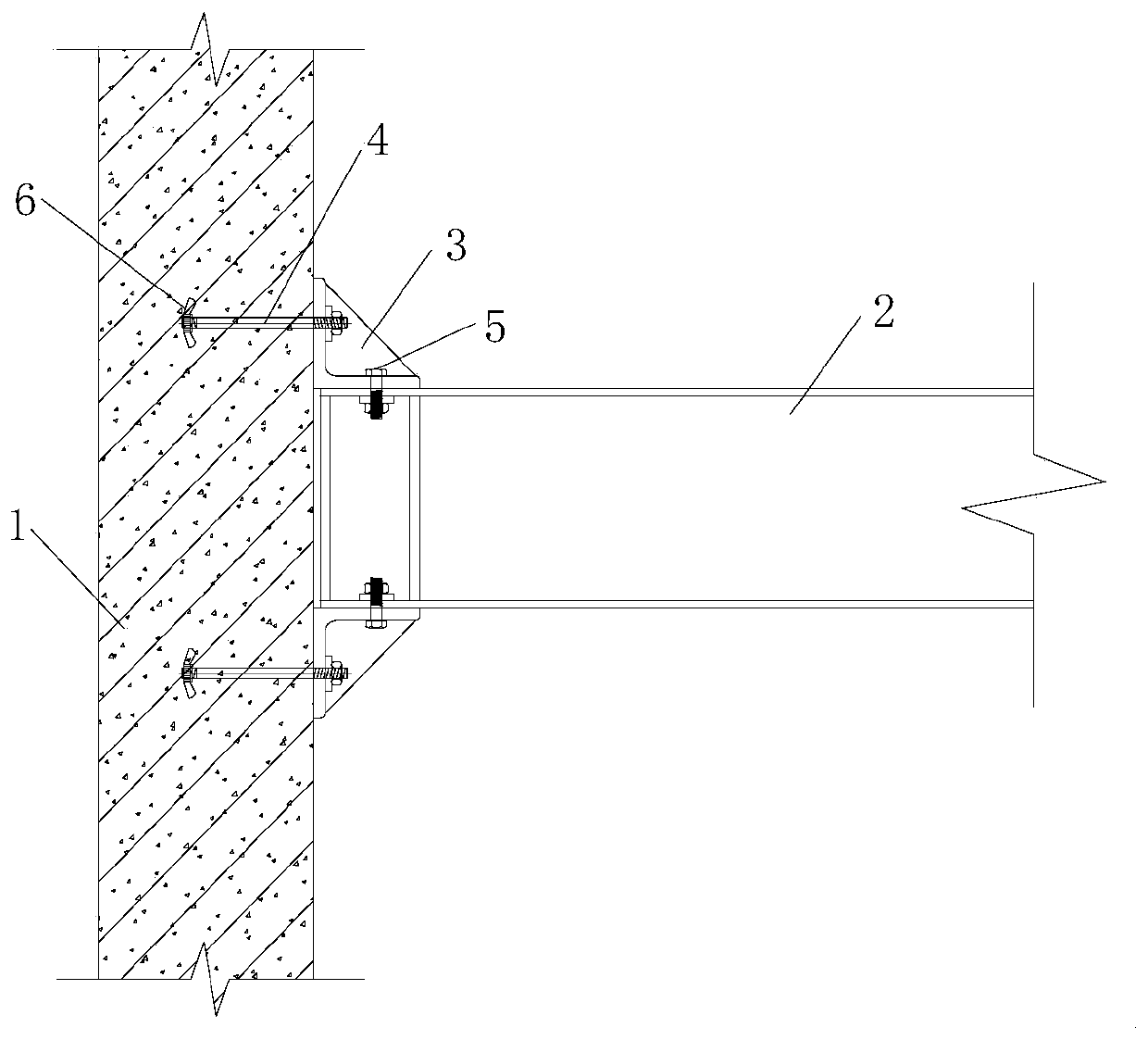 House building with fabricated frame structure