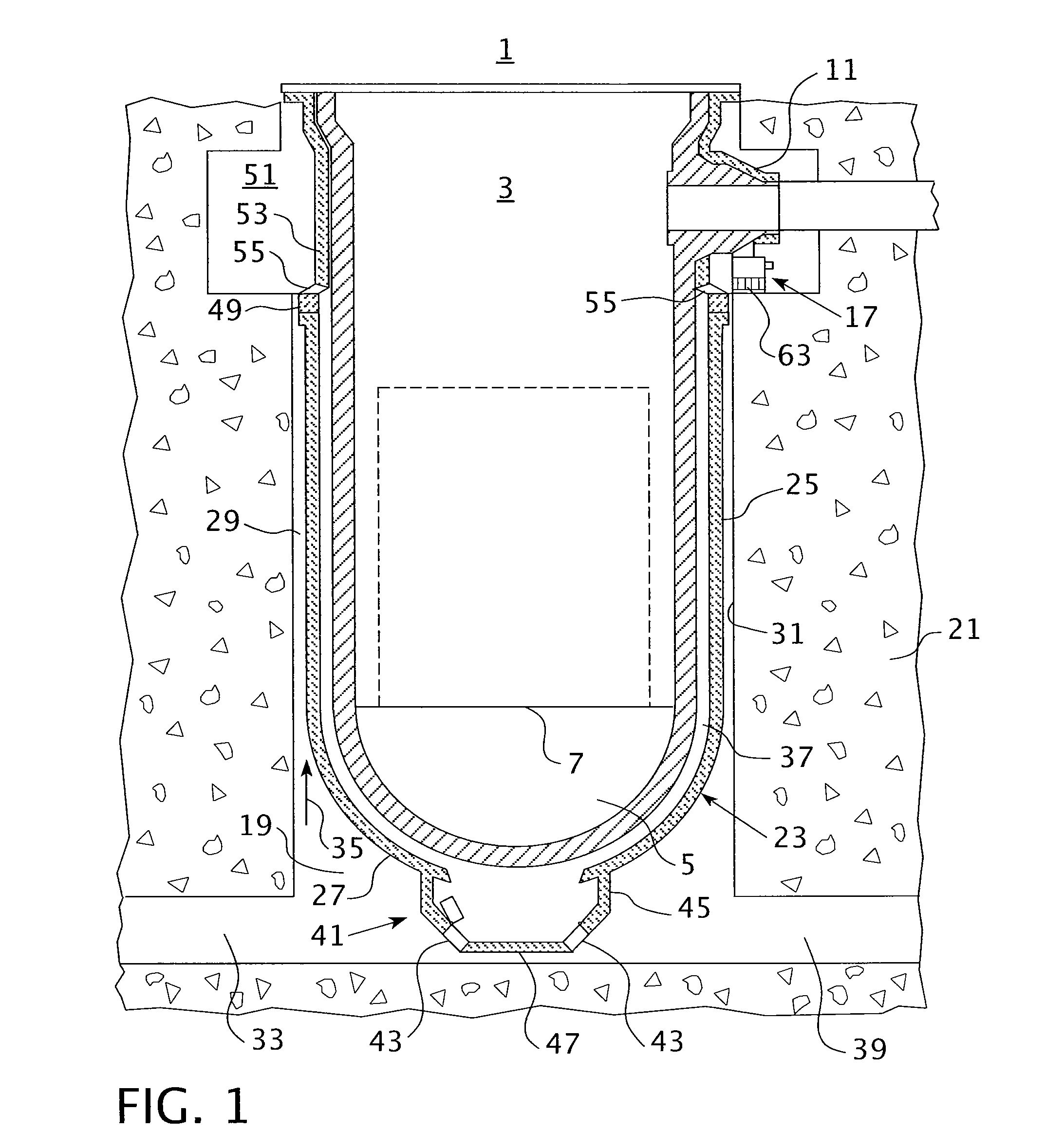 Nuclear reactor vessel fuel thermal insulating barrier