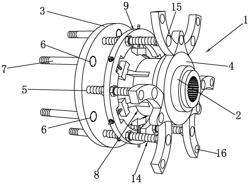 High-speed and high-load hub bearing unit and assembling method thereof