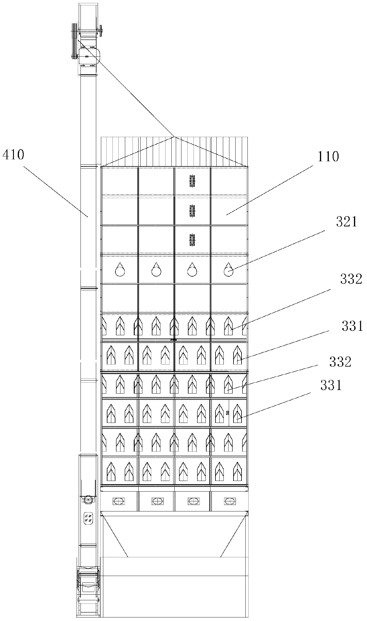 Multi-field collaborative dryer for crop seeds