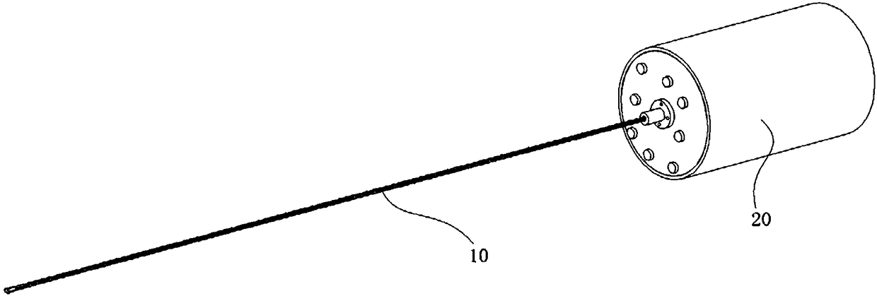 A transurethral flexible surgical tool