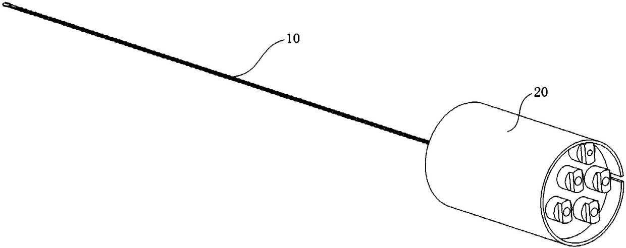 A transurethral flexible surgical tool