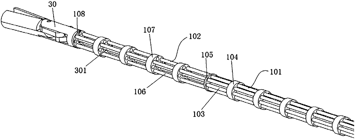 A transurethral flexible surgical tool