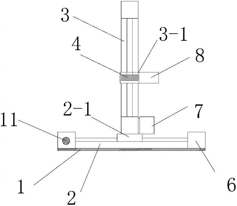 Detector for three-dimensional deformation precision of intelligent driving type measuring instrument and detection method