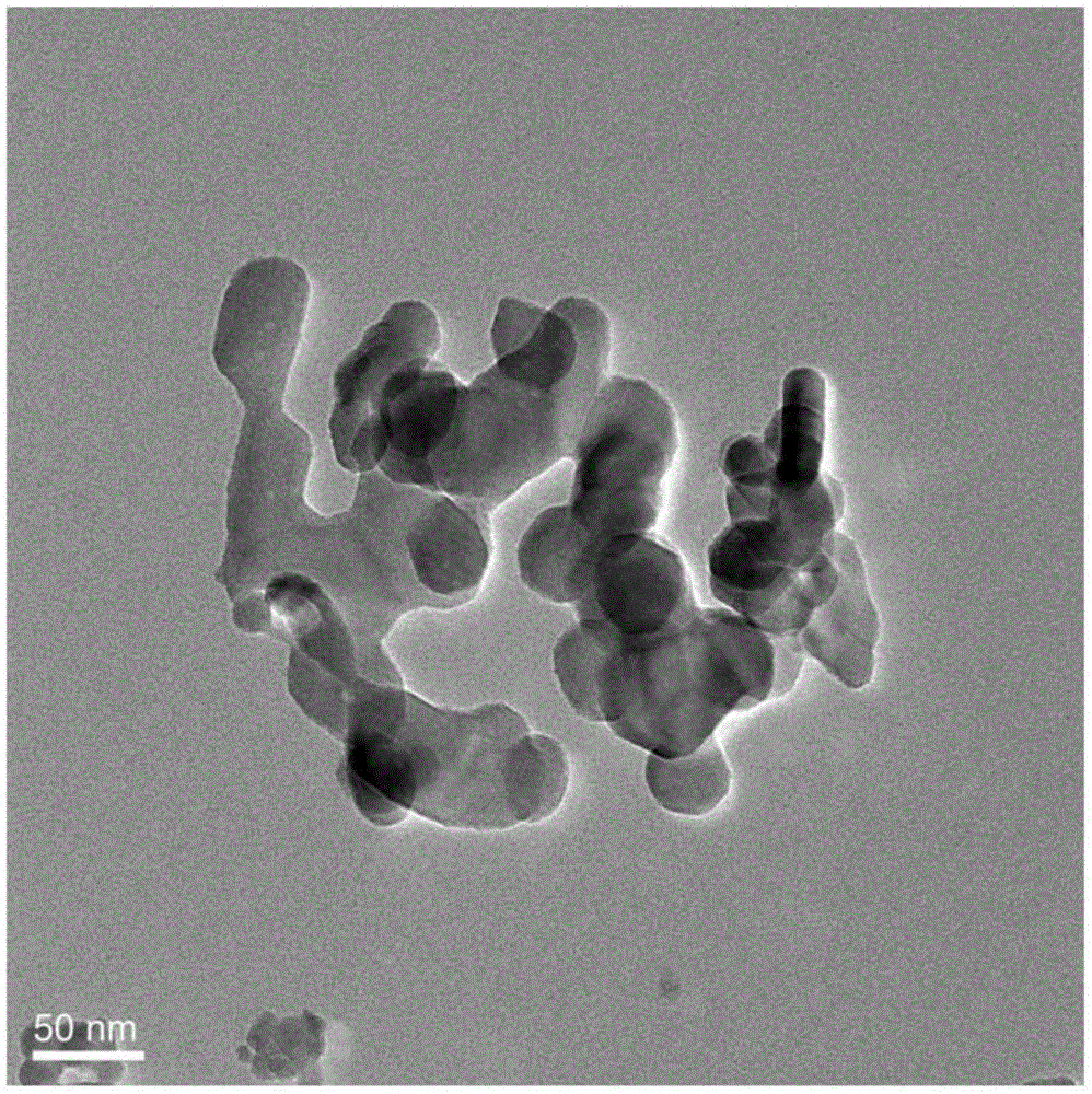 Preparation method of nanoscale hercynite