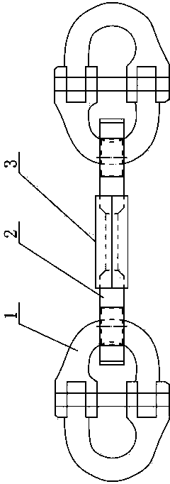 Portable real-time force measuring device capable of being detached freely