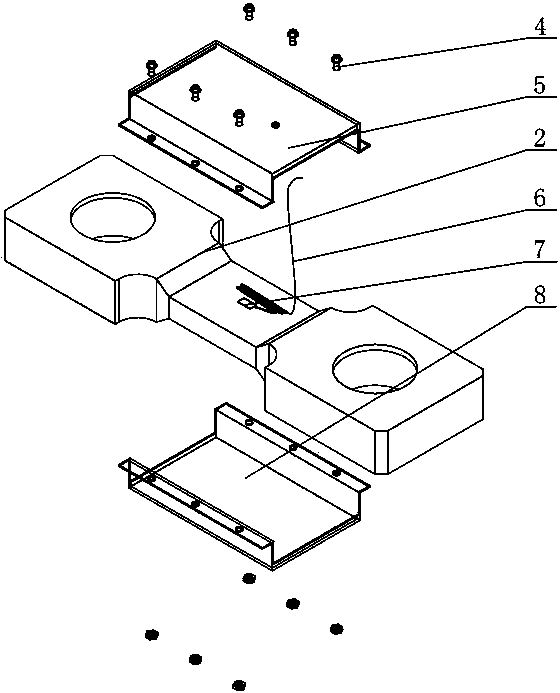 Portable real-time force measuring device capable of being detached freely