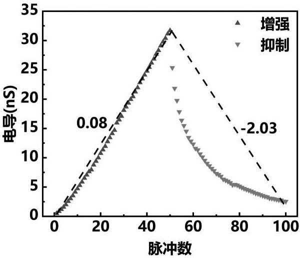 A kind of electret-based synaptic transistor and its preparation method