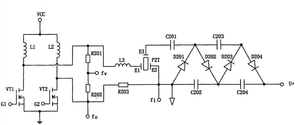 Low-voltage circuit breaker main wiring insulation pre-checking device based on piezoelectric ceramic transformer