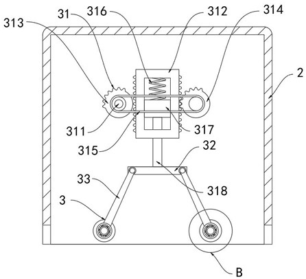 A conveying and leveling device for printing textile fabrics