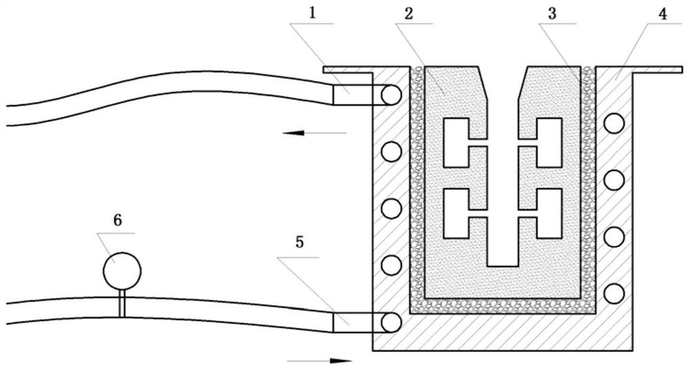 Casting method for refining structure of investment casting