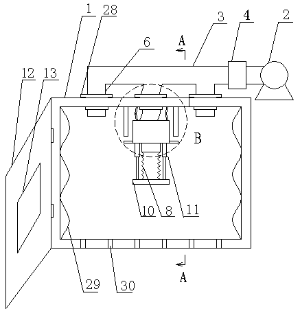 Textile drying device