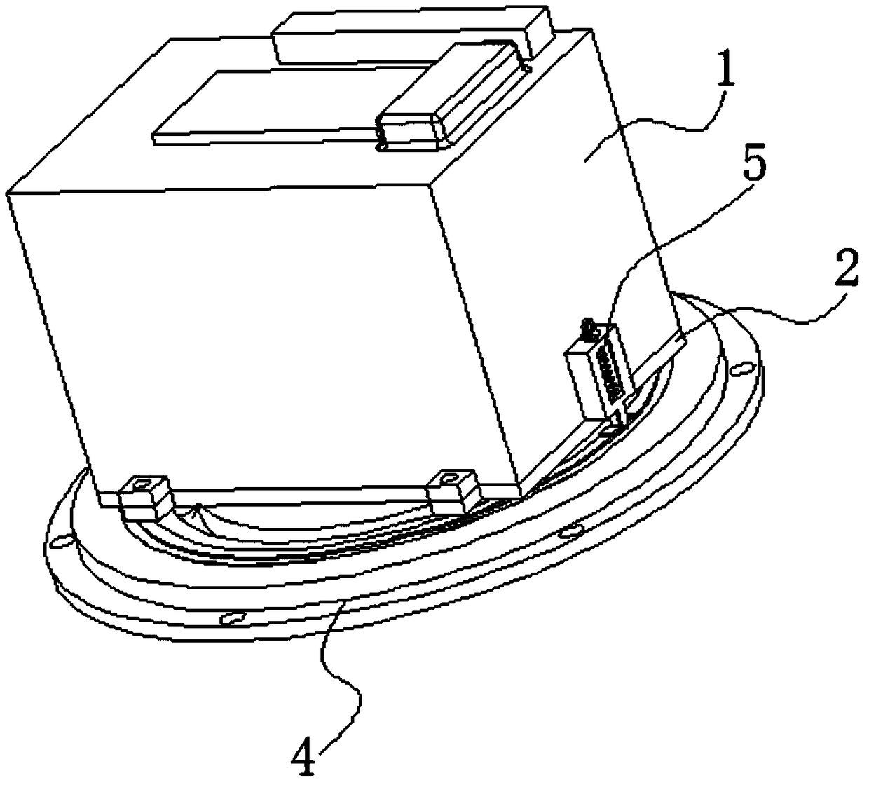 Photoelectric type angle measuring device