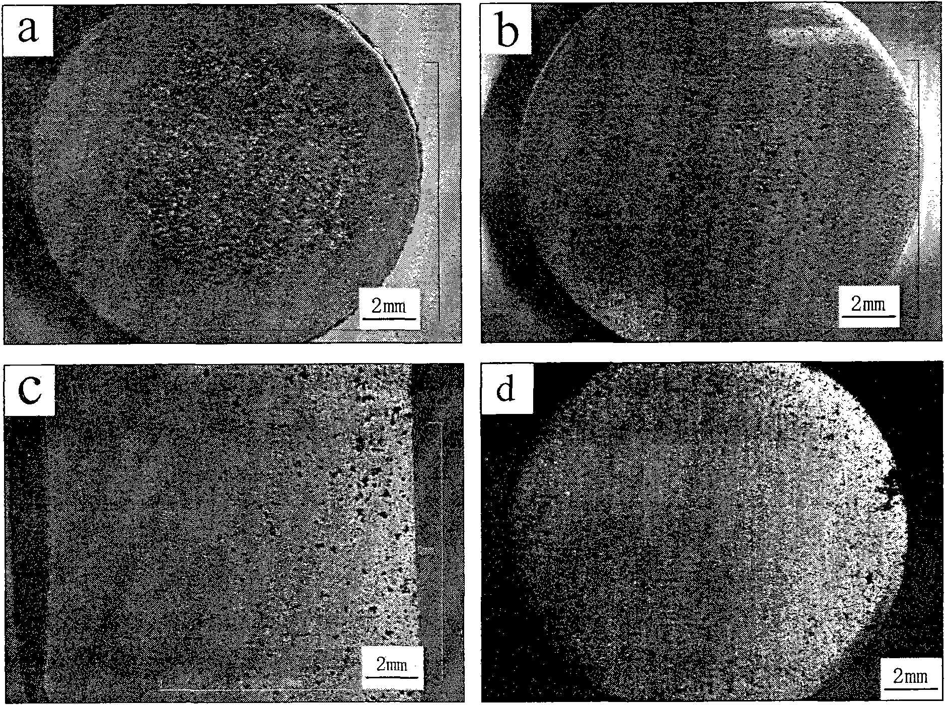 Method for preparing super-elastic gradient-porosity porous NiTi alloy