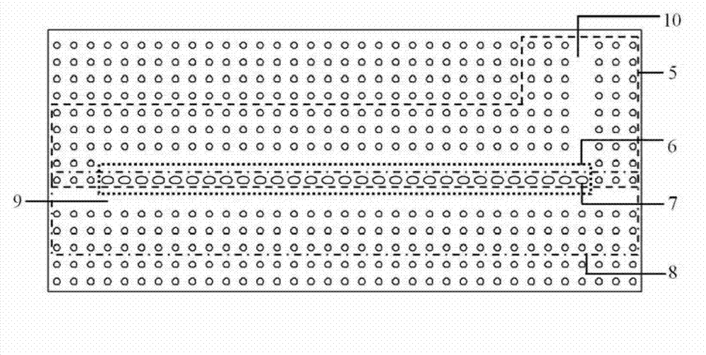 Method of manufacturing directional coupler of photonic crystal