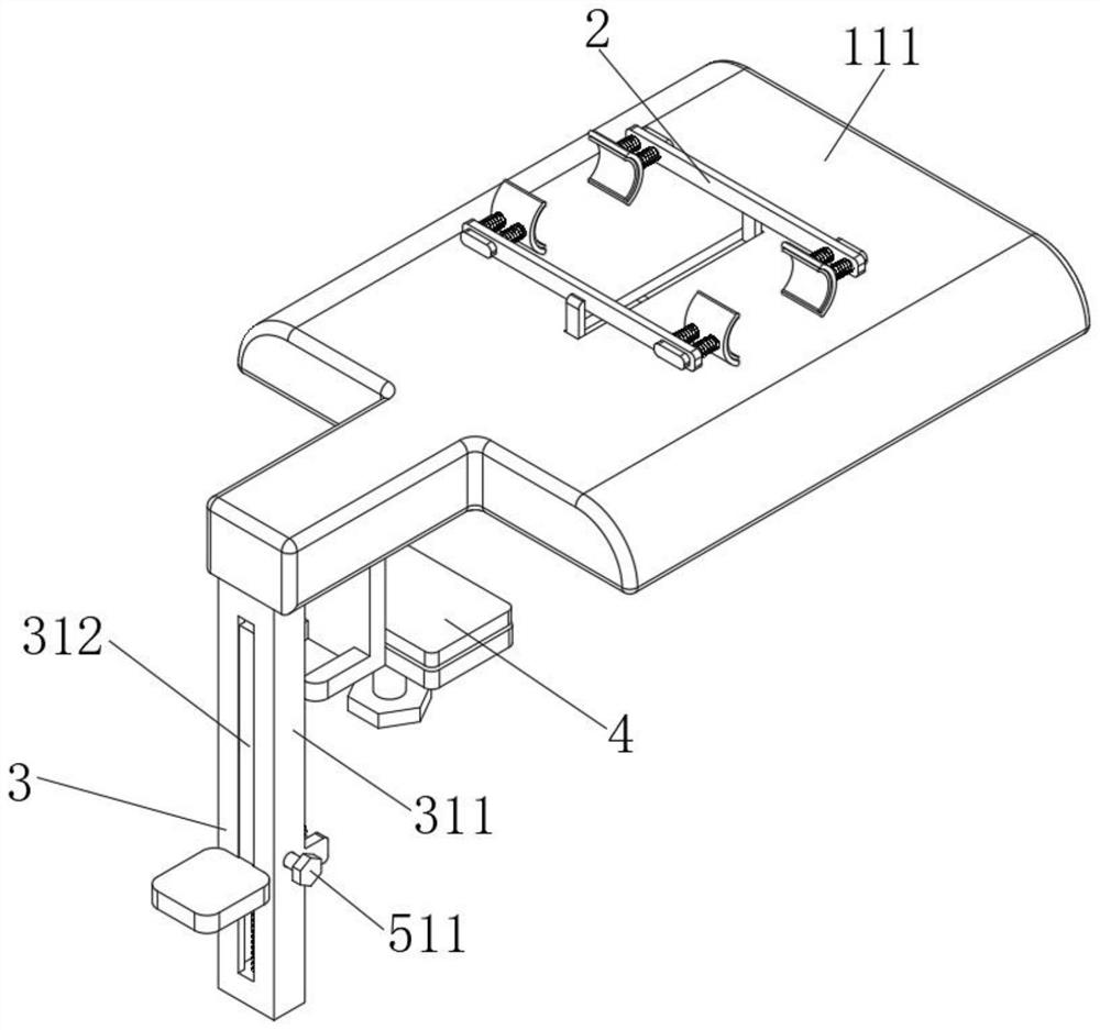 Auxiliary device for clinical treatment operation of hand and foot surgery department