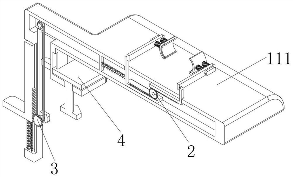 Auxiliary device for clinical treatment operation of hand and foot surgery department