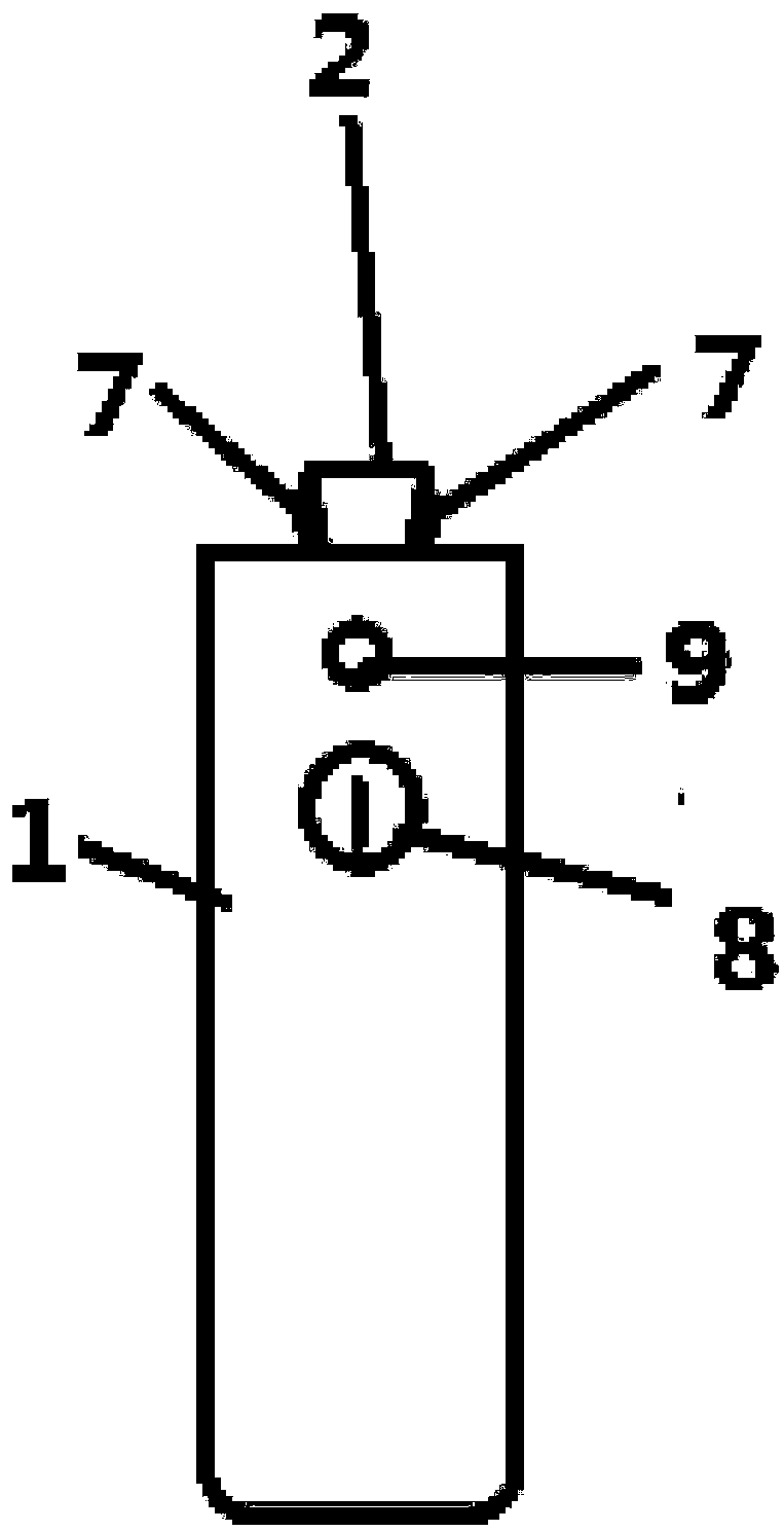 Electric heating handheld device for fire needle