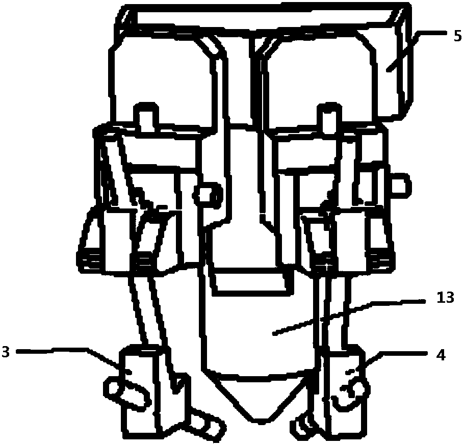 Automatic additive manufacturing method and device for robot plasma arc double-cooled filler rod