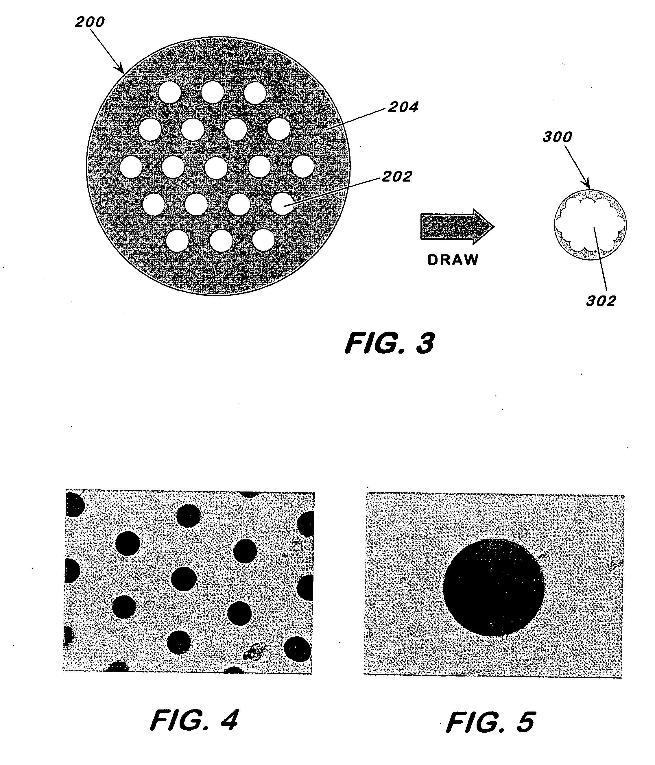 Fused array preform fabrication of holey optical fibers