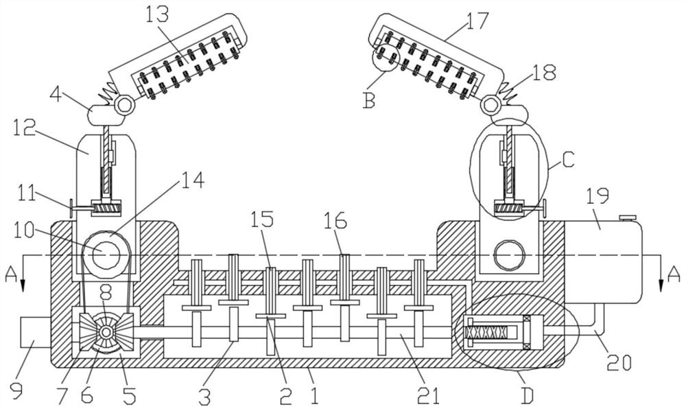 An exercise device for preventing deep vein thrombosis of lower extremities