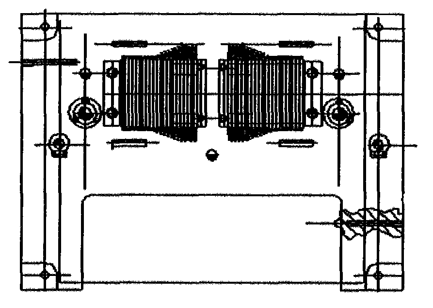 Casting method of air-cooled engine cylinder