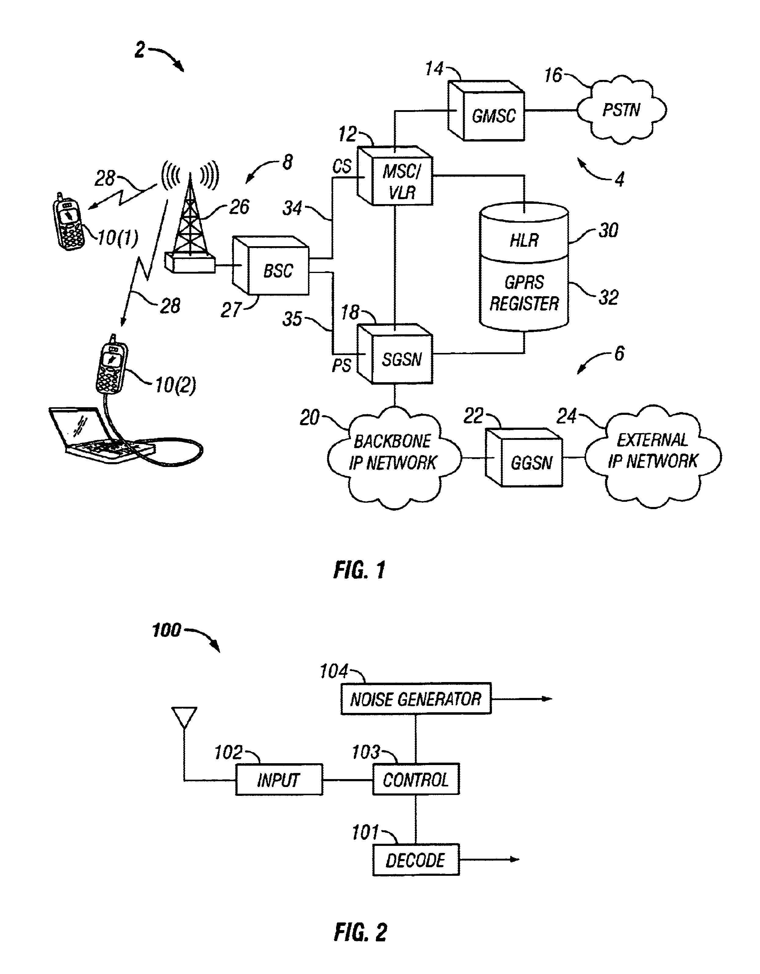 System and method for decoding multiplexed, packet-based signals in a telecommunications network