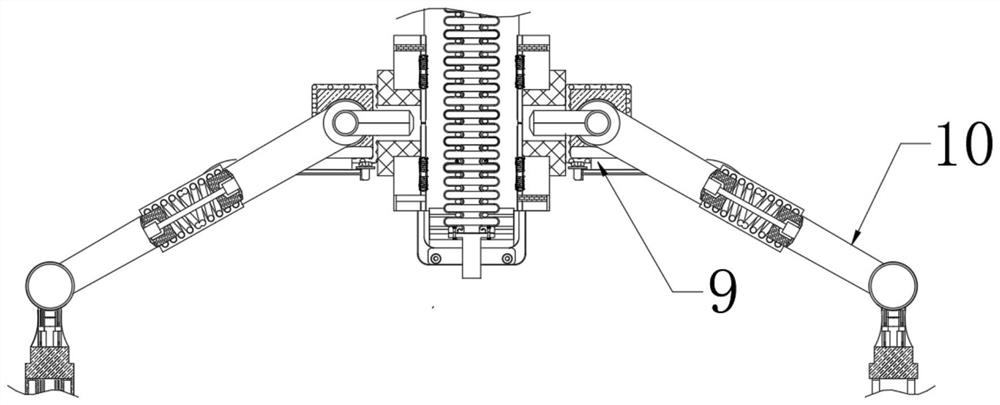 Automatic shearing intelligent manufacturing equipment for metal bar polishing machining