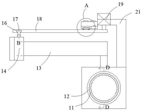 Natural gas pipeline control valve with specific detection function