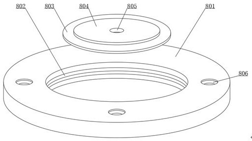 Drilling machine balance testing device and method for geological drilling