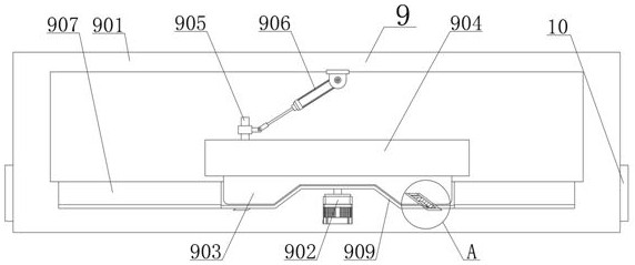 Drilling machine balance testing device and method for geological drilling