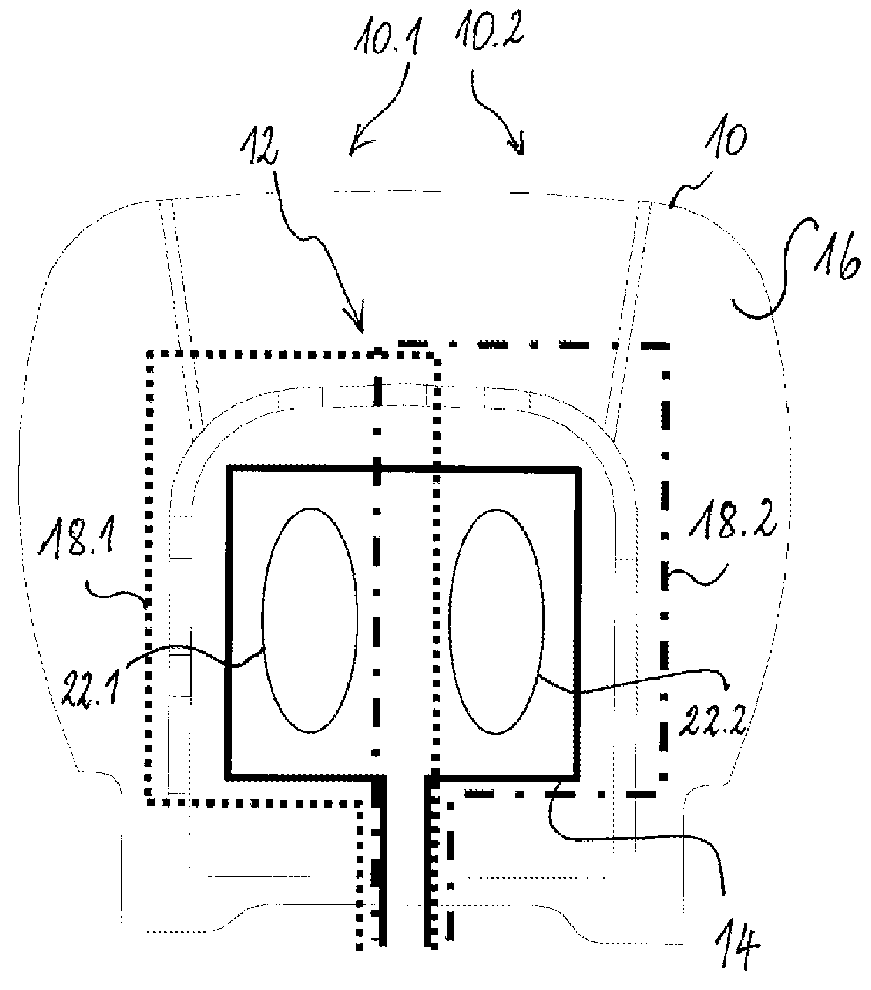 Child seat presence and/or orientation detection system