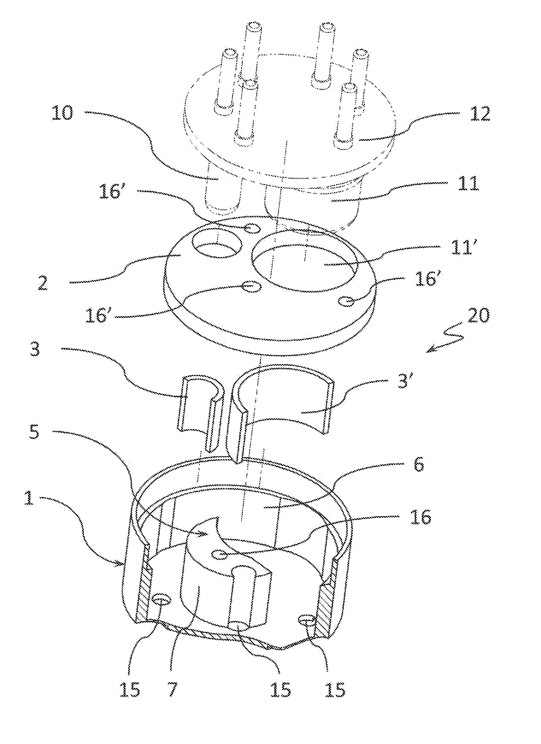 Variable geometry optical gas detector