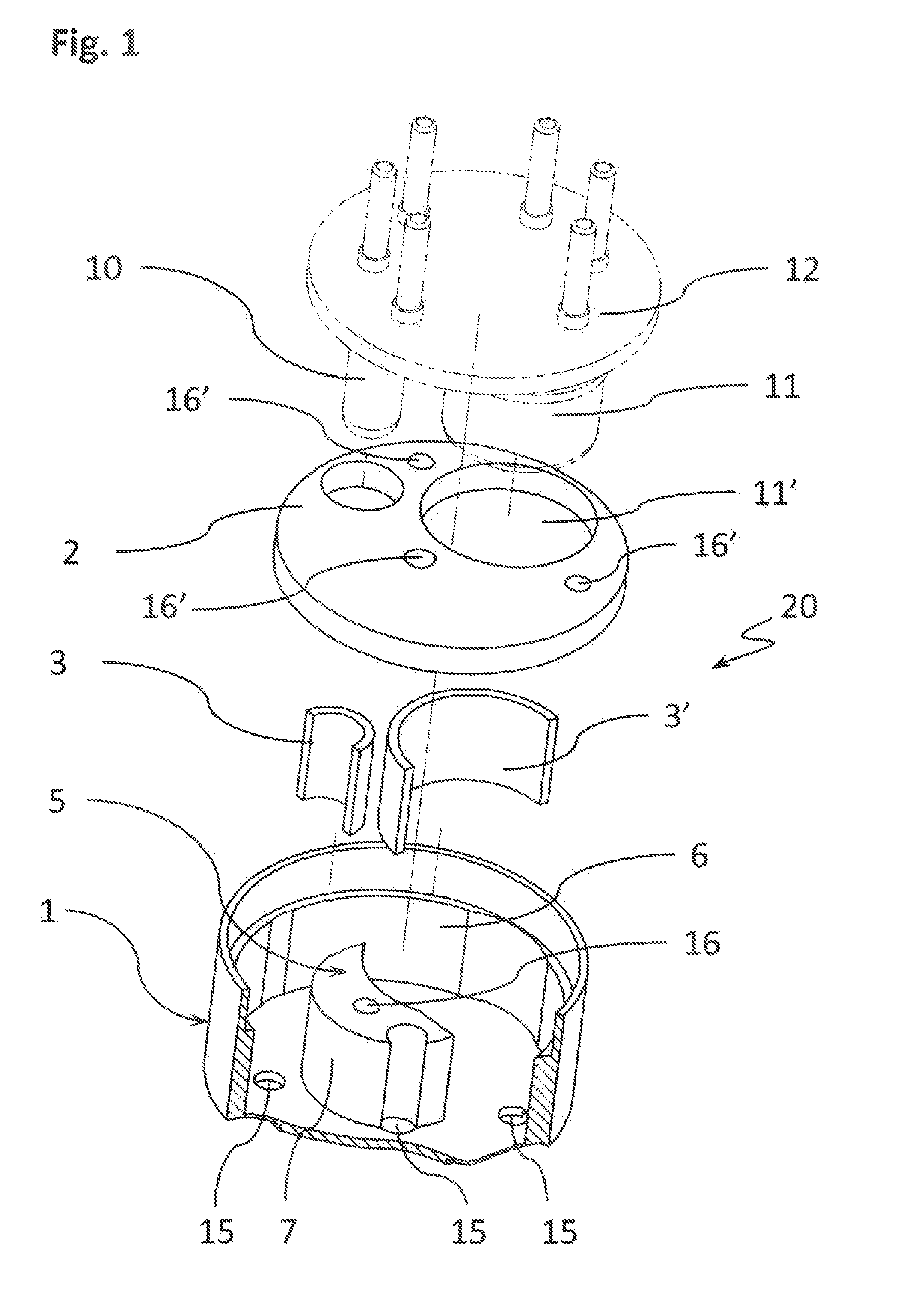 Variable geometry optical gas detector