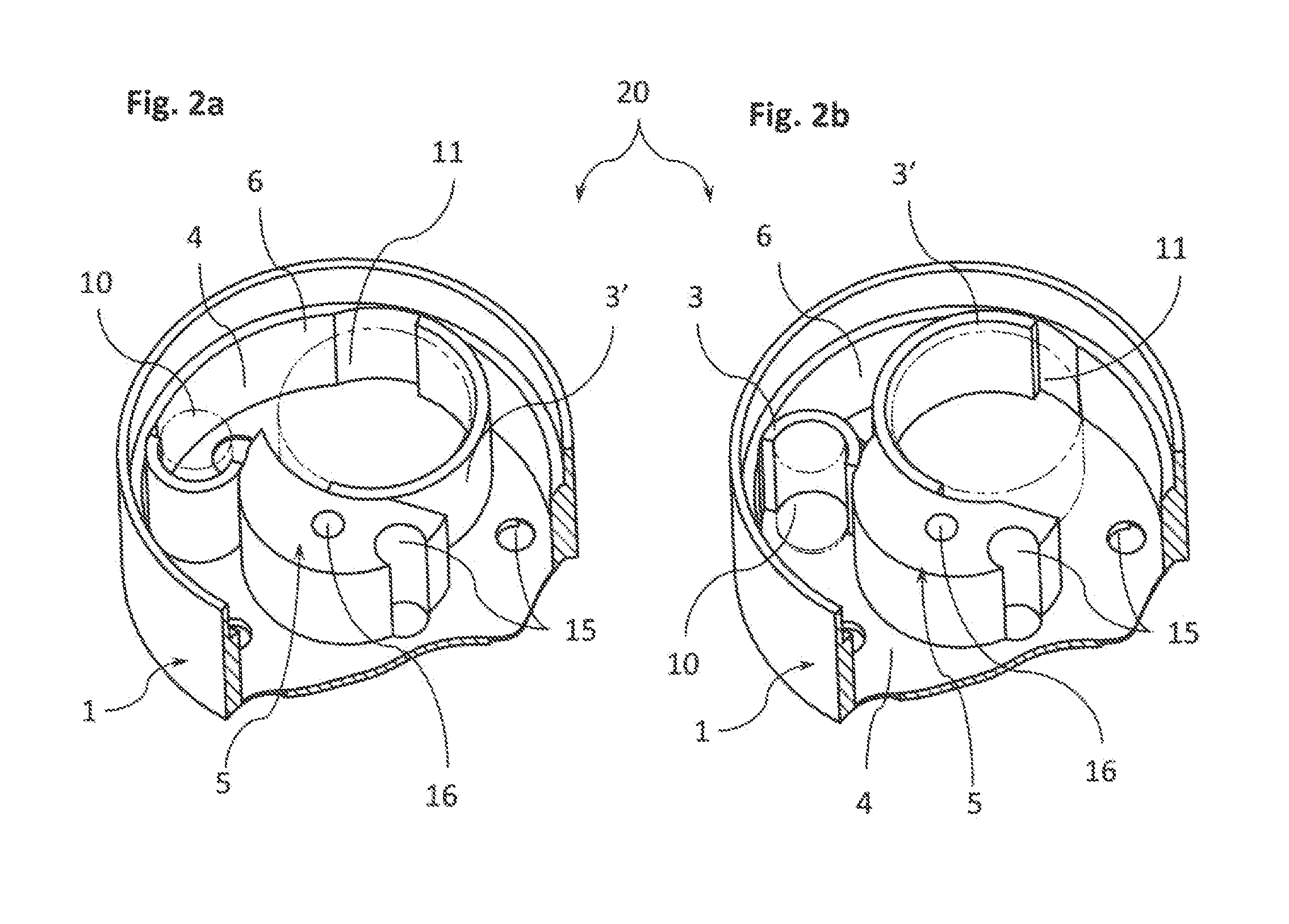 Variable geometry optical gas detector