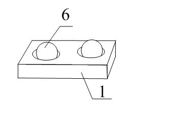 Spherical workpiece placement device