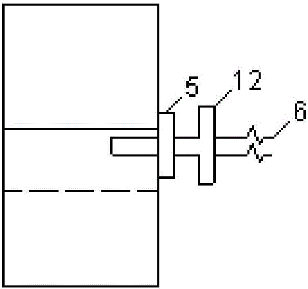 Testing device for breaking rock with coupling effect of static load and water pressure and using method of testing device