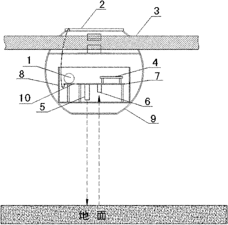 Lead sag monitoring device