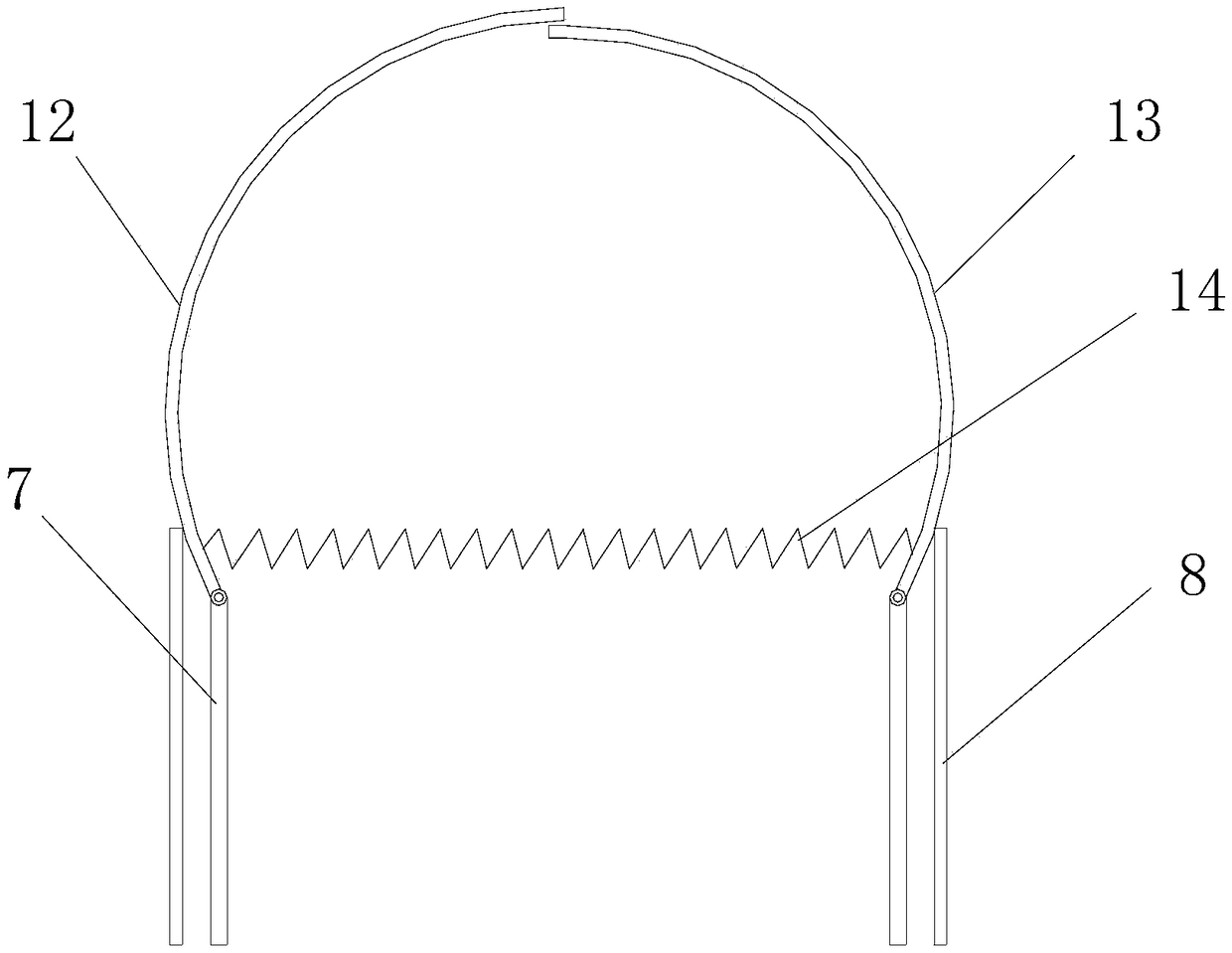 A plant foliar spraying device