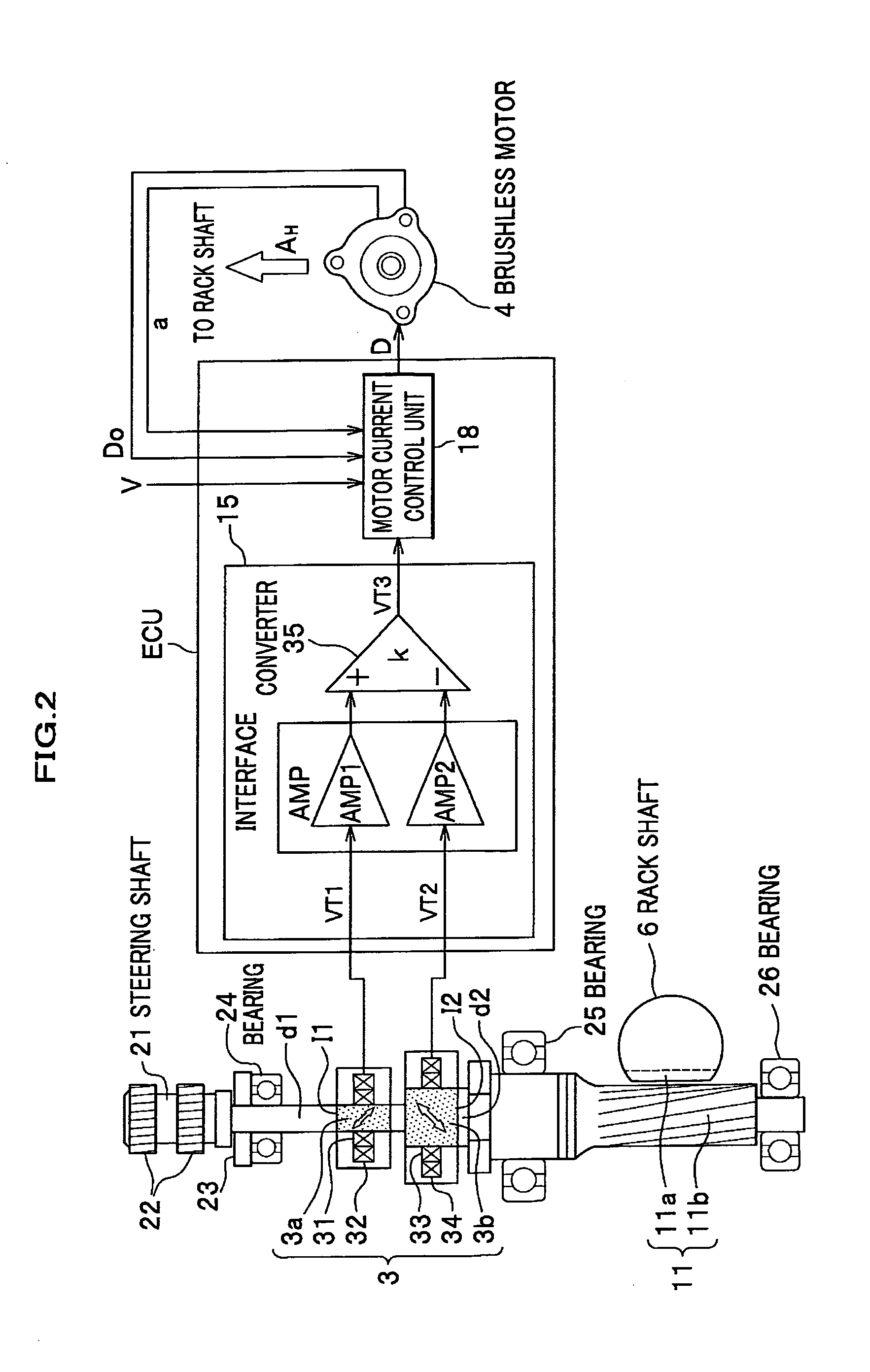 Magnetostrictive torque sensor and electric power steering apparatus