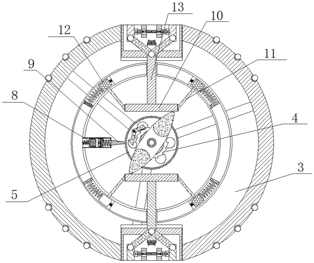 Rapid polishing and grinding equipment for circular semiconductor materials