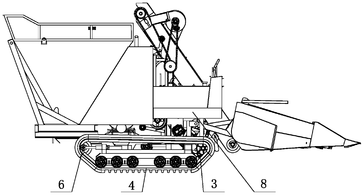 Fresh corn harvester